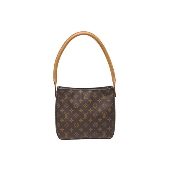 Louis Vuitton Handbags - LOUIS VUITTON Looping Brown One Shoulder Hobo Bag Monogram Leather Brown